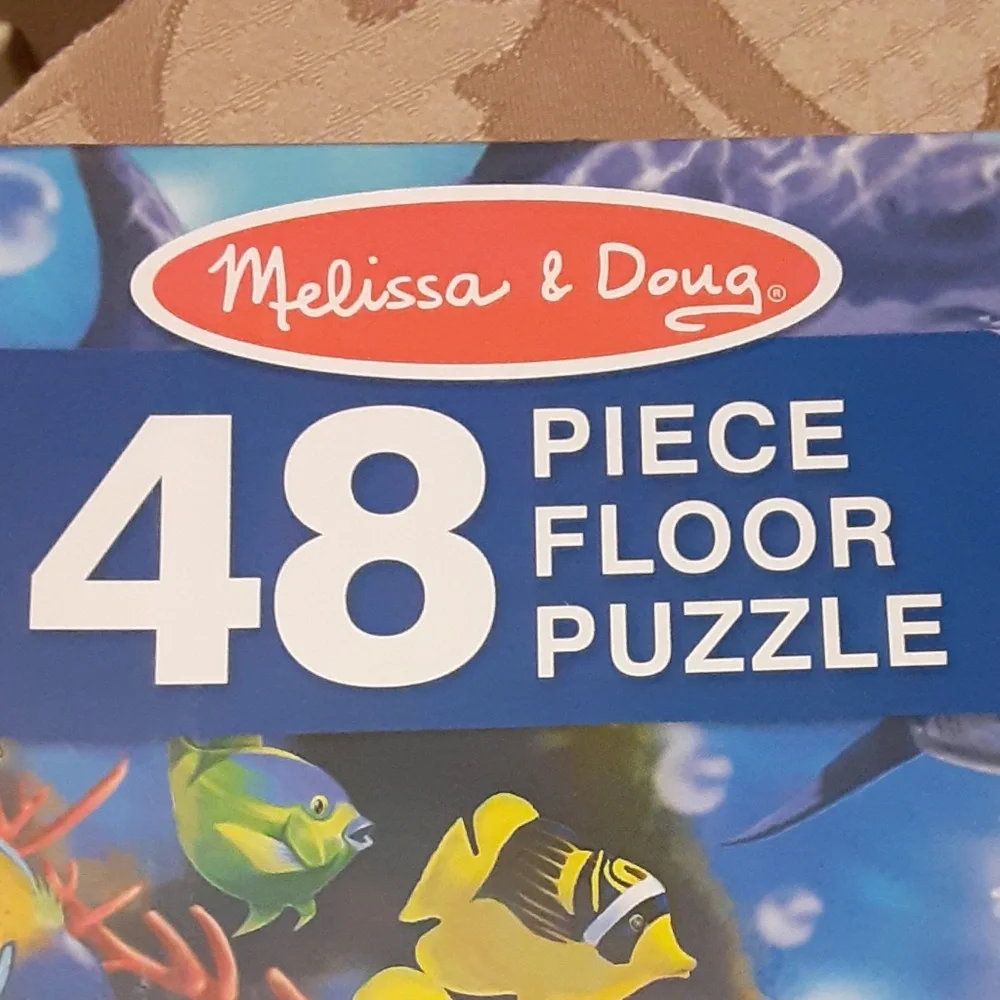 Melissa & Doug Underwater 48 Piece Floor Puzzle